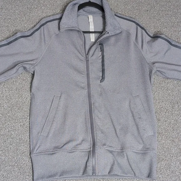 Lululemon Kung Fu Jacket II Size Small in Heathered Slate 2011 Gym Workout - Picture 7 of 14